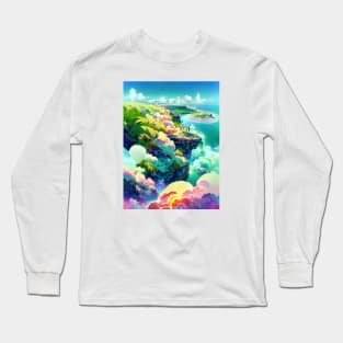 Fantasy Cliffs Long Sleeve T-Shirt